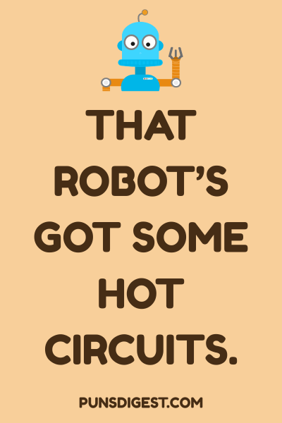 Dirty Robot Puns