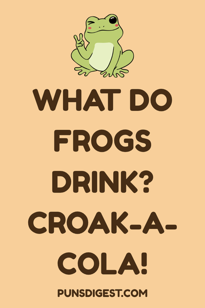 Frog Puns for kids