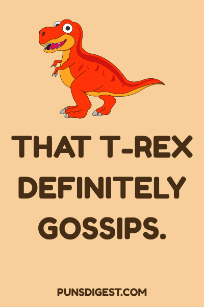 Funny Dinosaur Puns