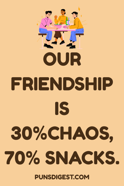 Funny Friend Puns