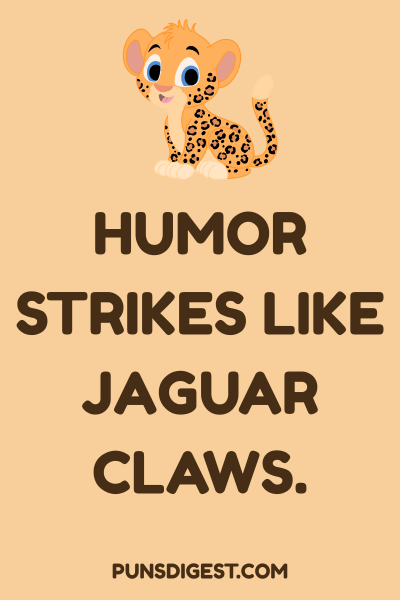 Funny Jaguar Puns