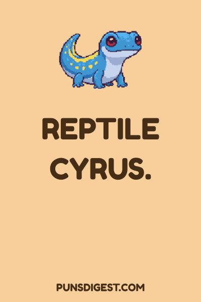 Gecko Name Puns