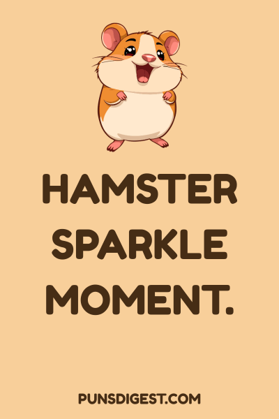 Hamster Puns Captions