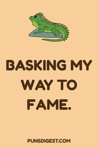 Iguana Puns Dirty