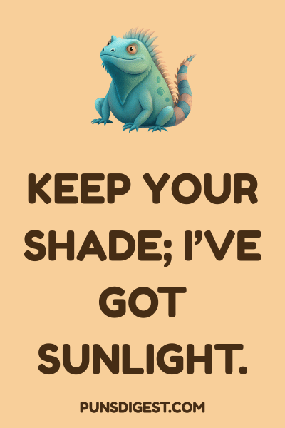 Iguana Puns for Instagram