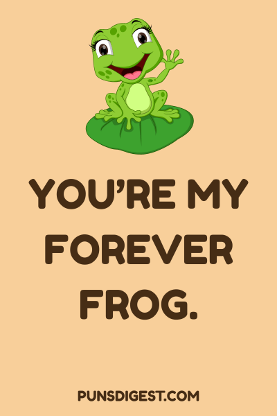 Love Frog Puns