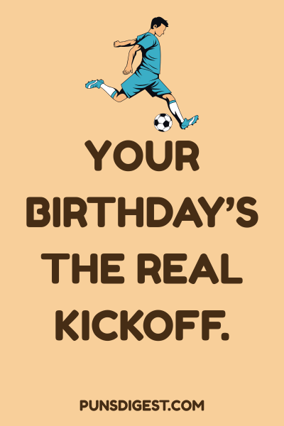 Soccer Puns for Birthday
