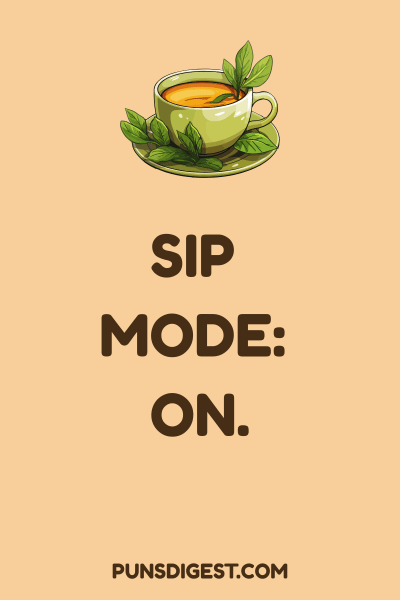Tea Puns One Liners