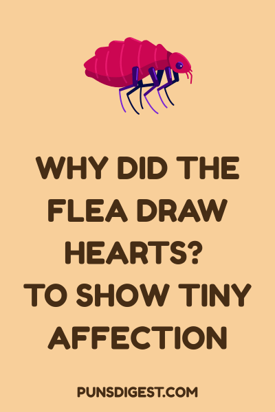 Cute Flea Puns