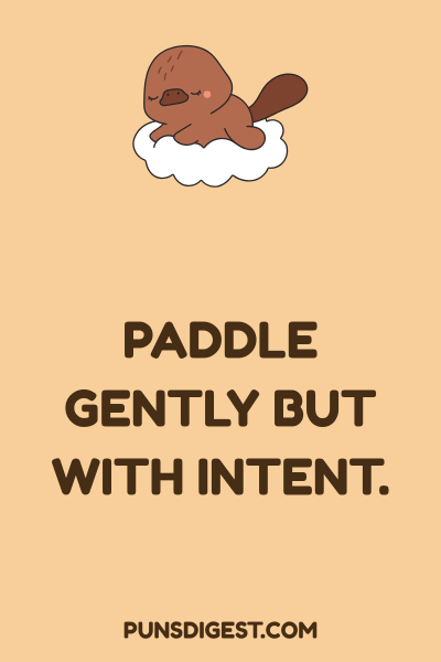 Dirty Platypus Puns