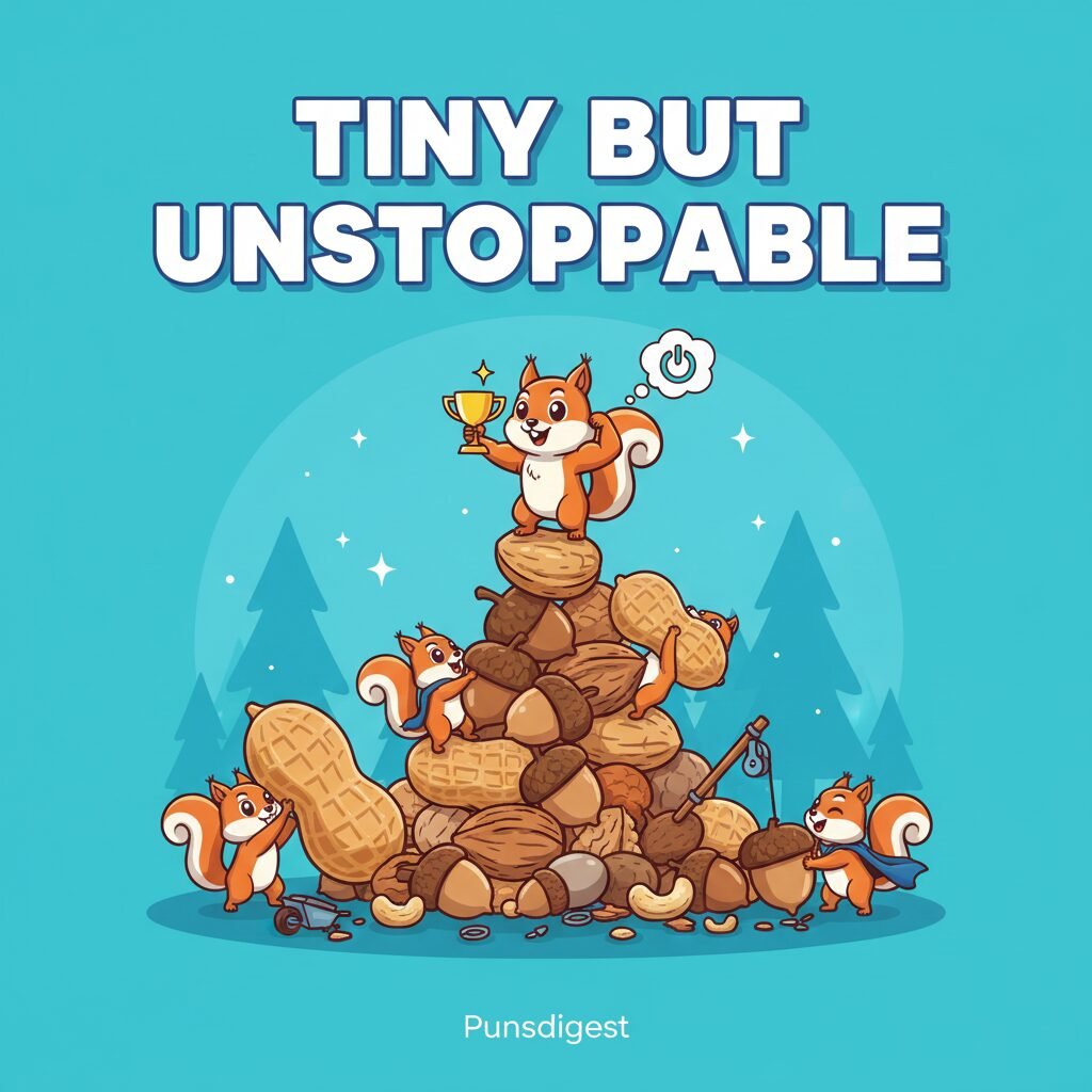 Squirrel Puns Captions