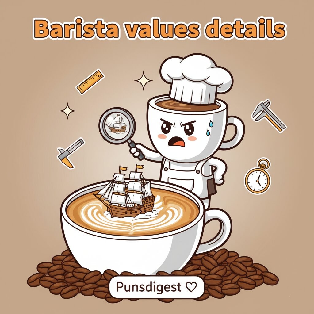 Barista Coffee Puns