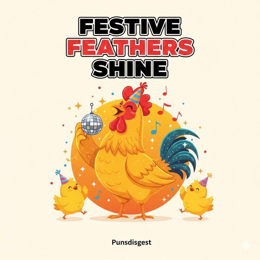 Christmas Chicken Puns