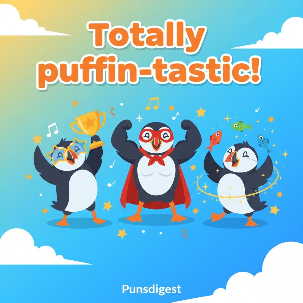 Dirty Puffins Puns