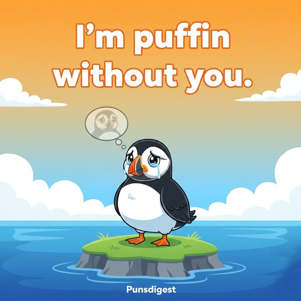 Funny Puffins Puns