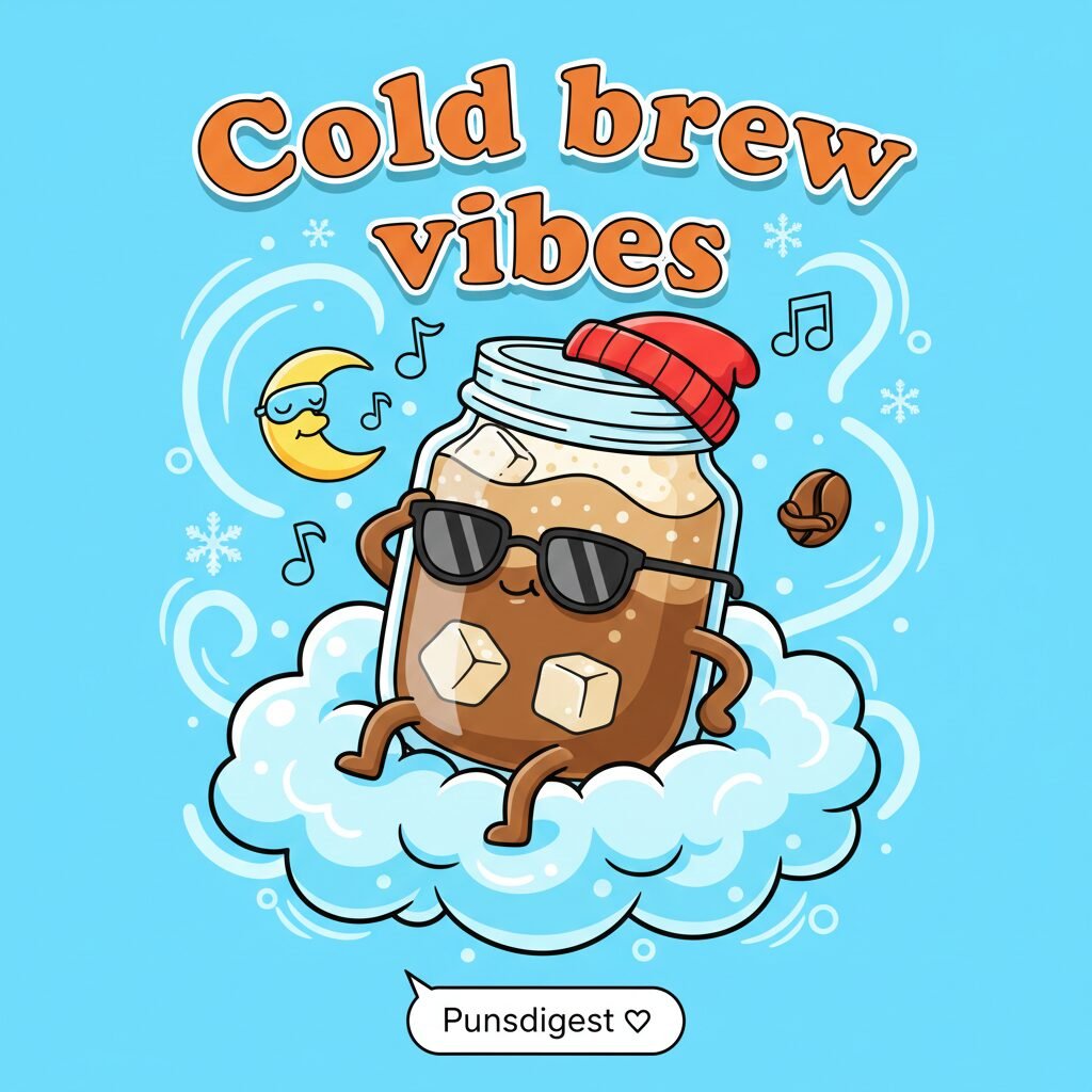 Iced Coffee Puns