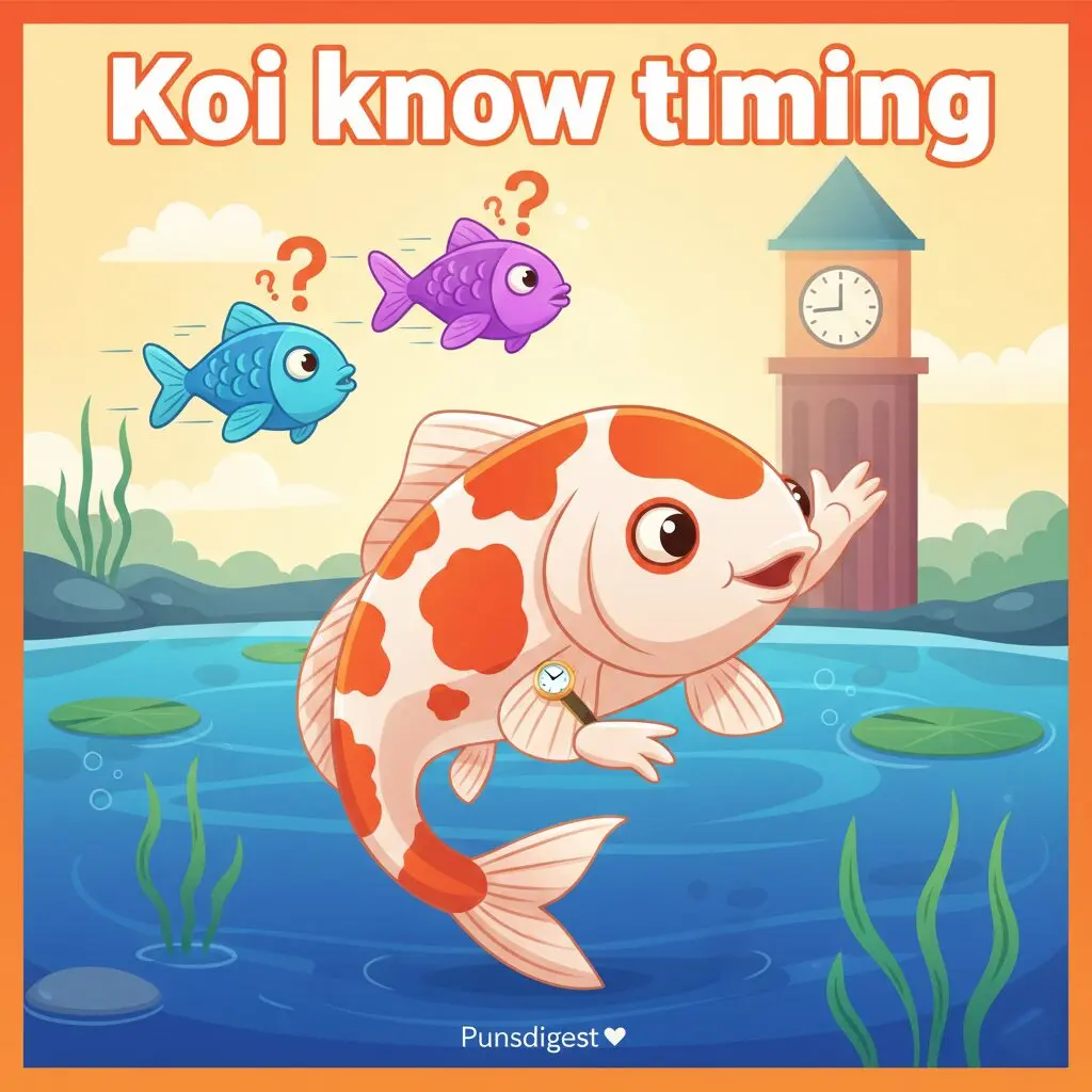Koi Fish Puns