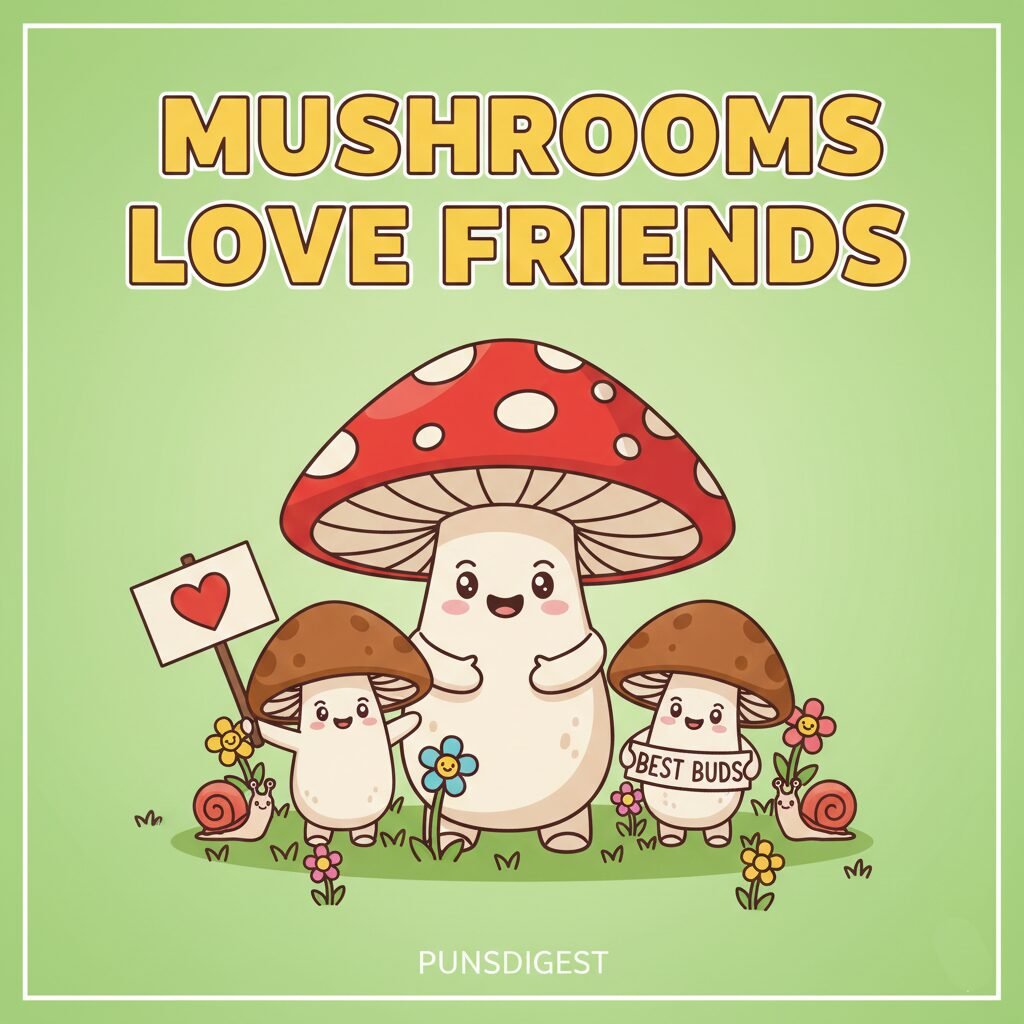 Mushroom Puns for Kids