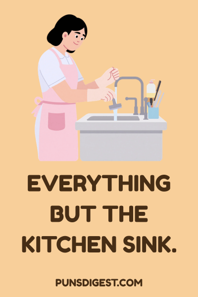 Flirty Sink Puns
